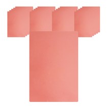 PP 무사선 제본표지 0.5mm 100p, 핑크, A4