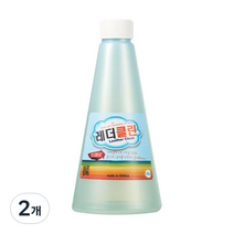 레더클린 가죽세탁 세제, 400ml, 2개