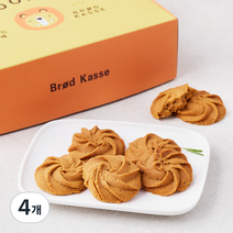 브로드카세 커피 버터쿠키, 4개, 180g