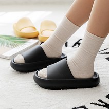 에이블팩토리 통통 거실화, 블랙