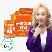 참앤들황토농원 데이앤 감귤 곤약젤리 10p, 1300ml, 6개
