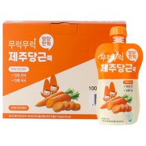 이유케어스 무럭무럭 키즈죽 100g, 당근맛, 7개