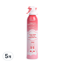 레시피박스 어린이 울트라 버블클렌저 스트로베리 밀크, 5개, 300ml