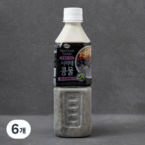 맑은물에 참좋은 국산 서리태콩물, 500ml, 6개