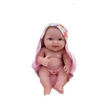 베렝구어 목욕놀이 목욕가운 아기인형 16120, 웃는표정 핑크