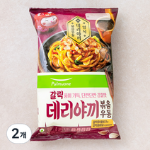 생가득 갈릭 데리야끼 볶음 우동, 445g, 2개