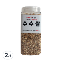 대한농산 통에담은 수수쌀, 2개, 800g
