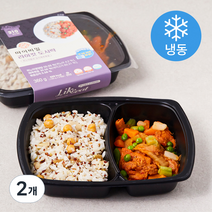 마이비밀라이킷 도시락 퀴노아밥과 김치제육볶음 2개입 (냉동), 360g, 2개