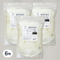 스가홍 냉면무김치, 6팩, 800g