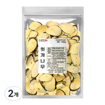 자연초 건조 헛개나무 굵은가지, 1200g, 2개