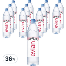에비앙 생수, 1L, 36개