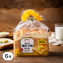 기린 아이러브 바로구워 식빵, 380g, 6개