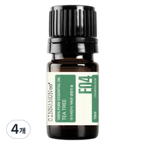 시나몬이오 아로마 에센셜 오일 E04 티트리, 10ml, 4개