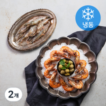 흰다리새우 (냉동), 500g (21~25마리), 2개