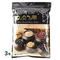 자연웰 블랙 미숫가루, 700g, 3개