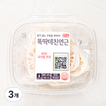 나무새 뚝딱 데친 연근, 400g, 3개