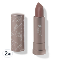 100퍼센트퓨어 코코아 버터 세미 매트 립스틱, 사하라, 2개, 4.5g