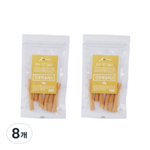 강아지 단호박 츄러스 40g, 단호박맛, 8개