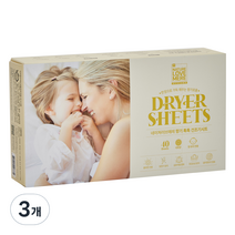 네이쳐러브메레 유아용 향기 톡톡 건조기시트 국화향 40p, 3개