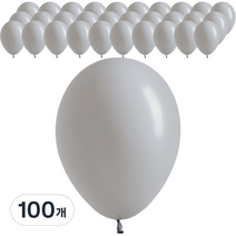 셈퍼텍스 스탠다드 풍선 30cm, 그레이, 100개