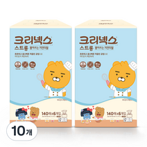 크리넥스 스트롱 뽑아쓰는 키친타월 140매, 10개, 6개입