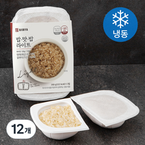 밥이야 밥맛밥라이트 현미밥 (냉동), 200g, 12개