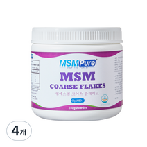 MSMPURE 코어스플레이크, 4개, 250g