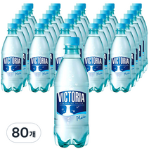 웅진 빅토리아 탄산수 플레인, 500ml, 80개