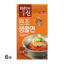 동원 면발의신 원조 생쫄면, 6개, 405g