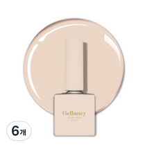 벨랑시 원스텝 젤네일 10ml, SN 05 베이지, 6개