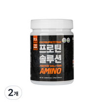 프로틴솔루션 무맛 필수 아미노산 8종 + 글루타민 보충제, 2개, 300g