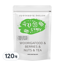 우리가스토리 쑥차 삼각티백, 1g, 120개, 2개, 60개입