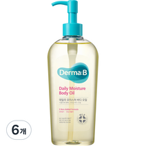 더마비 데일리 모이스처 바디오일, 300ml, 6개