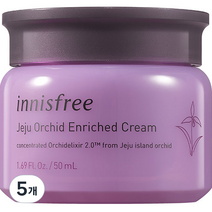 이니스프리 제주 한란 인리치드 크림, 5개, 50ml