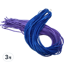 알로데 스트레이트 드레드 부분가발 75cm, TYPE 03, 3개