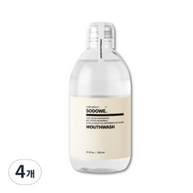 쏘두위 오일풀링 마우스워시, 500ml, 4개