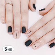 시시럽 네일스티커 세트, CICI-34, 5세트