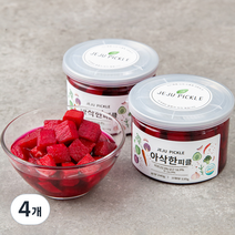 제주 아삭한 피클, 240g, 4개