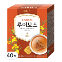 담터 삼각티백 루이보스 차, 1.5g, 40개