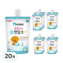 듀먼 반려동물 초유단백 챱챱 펫밀크 튼튼관절 150ml, 우유, 20개