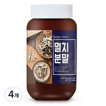 건강스토리 국내산 멸치 분말, 250g, 4개