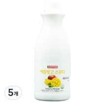 쥬피터 애플망고 스무디, 5개, 1.8kg