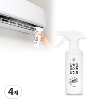 깔끔대장 강력한 에어컨 탈취제, 300ml, 4개