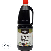 곰표 장아찌 간장소스, 1.9kg, 4개