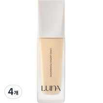 루나 롱래스팅 파운데이션 30ml, 21호 바닐라, 4개