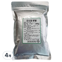 모시잎 분말 가루, 200g, 4개