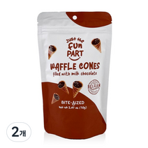 와플콘 밀크초코, 70g, 2개