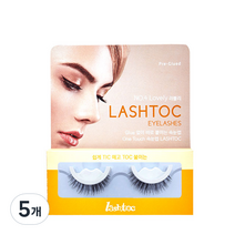 래쉬톡 쇼핑엔티 홈쇼핑 원터치 속눈썹 1쌍, 러블리, 5개