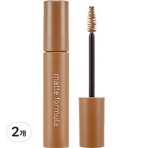 에뛰드 매트포뮬라 브로우 마스카라 6.5g, 1호 라이트브라운, 2개