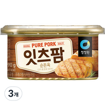 대상 청정원 잇츠팜 햄통조림, 190g, 3개